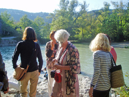 le groupe au du petit lac du claps