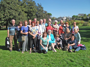 le groupe au parc jouvet