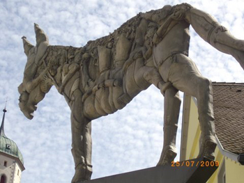 statue de l'ane