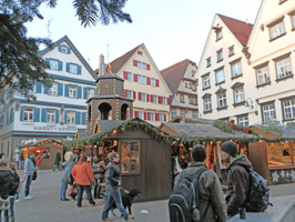 vue de la place du marché