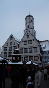 le centre de biberach vue du marché