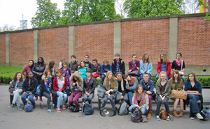 le groupe de jeunes